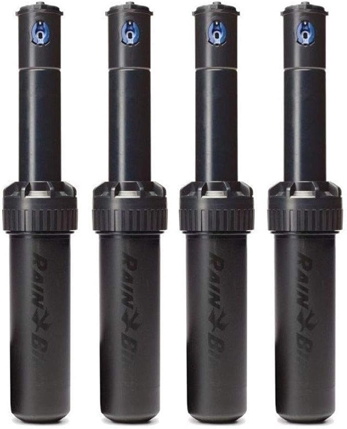 Rain Bird 5000 Series Rotor Sprinkler Head - 5004 PC, Adjustable 4 Inch Pop-Up Rotor - 4 Pack