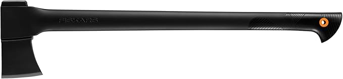 Fiskars 28" Chopping Axe, Ultra-Sharp Blade for Kindling with Ease, Weight Balanced, Garden and Outdoor Gear, 3.5 pounds, Black
