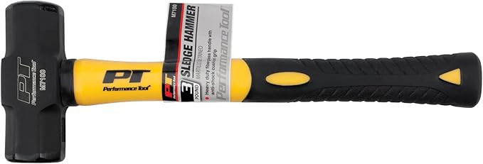 Performance Tool M7100 Sledge Hammer, 3-Pound