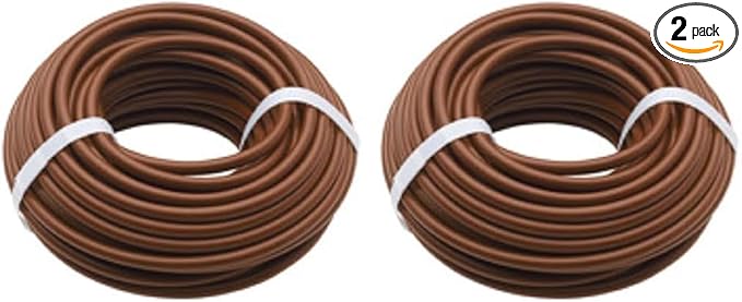 Orbit 67303 1/4" x 50' Drip Blank Distribution Tubing Brown (Pack of 2)