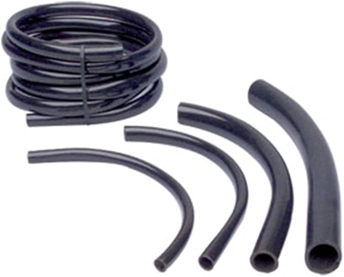 Active Aqua HGTB75 0.75 Inch Inside Diameter Vinyl Hydroponic Irrigation Tubing for Indoor Vegetation Growing and Gardening Systems, 100 Ft, Black