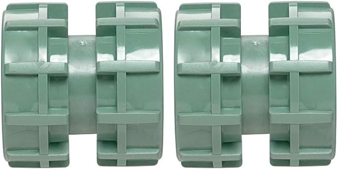 Orbit 57184 Green Heavy Duty Swivel Double Union Coupler (Pack of 2)