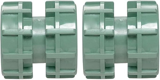 Orbit 57184 Green Heavy Duty Swivel Double Union Coupler (Pack of 2)