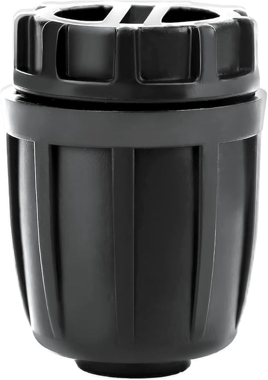 LUTER 12pcs 1/2 Inch Irrigation Fittings End Plugs, Drip Irrigation Fittings Tool Kit for (1/2" ID x0.6-0.63" OD) 16mm Drip Tubing Garden Irrigation System