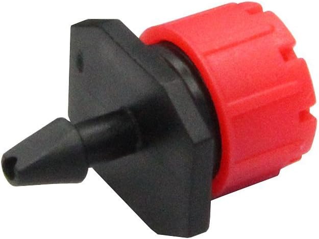 Penta Angel 50/100/200 Pcs Adjustable Irrigation Sprinklers Watering Drippers Sprinklers Emitter Drip System On 1/4" Barb (200)