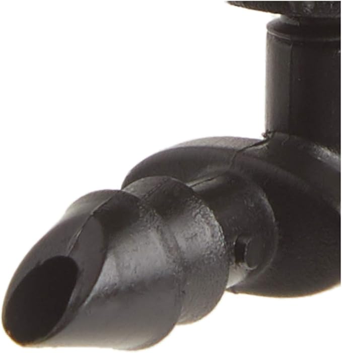 Orbit 67404 5-Pack 1/4-Inch Barb Shut-Off Valve, Black