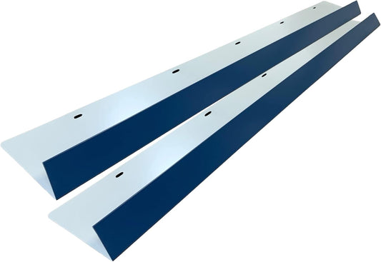 Eagle 1-26 Gauge 5 Foot Rain Diverter - Nails and Instructions Included (Mill Finish Aluminum, Copper, Galvanized, Stainless Steel & More) (2, Blue)