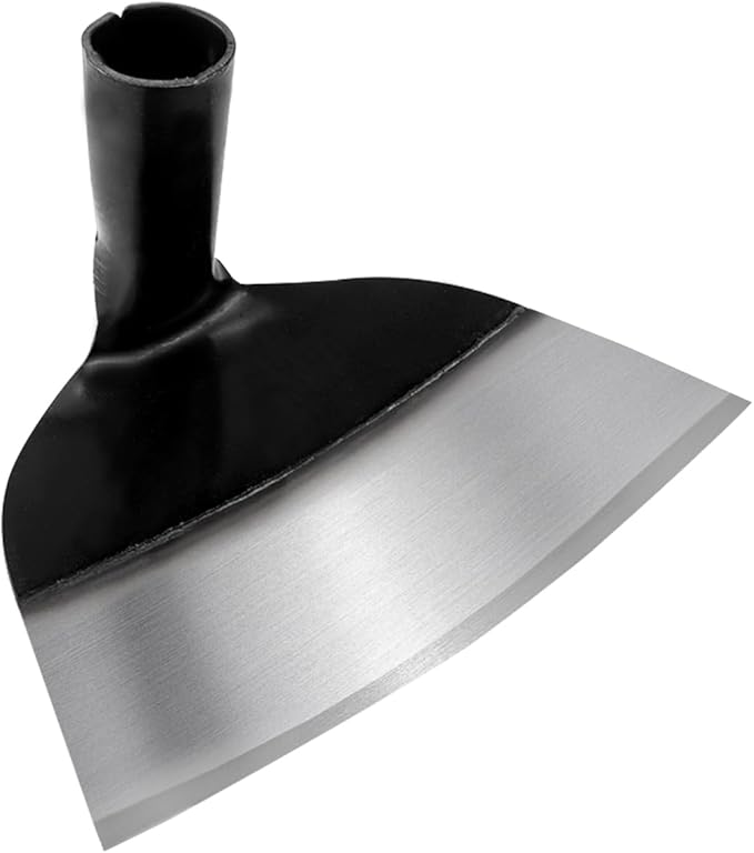 Hand Hoe Head Replacement - Round Eye Hoe for Gardening, Digging, Weeding, and Loosening Soil Handheld Grub Hoe Head for Agriculture（23.5cm Size ）