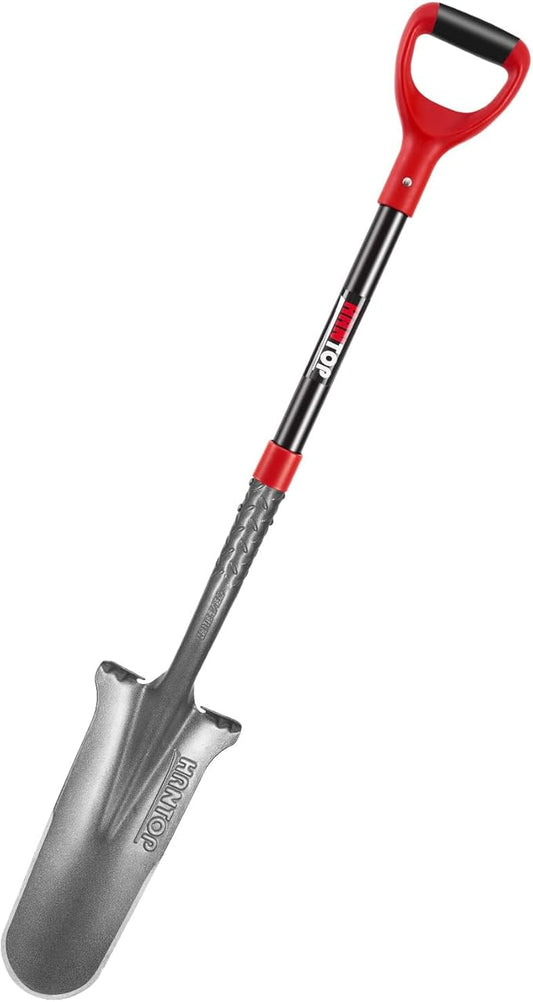 Shovel Spade Drain Spade Shovel Digging Spade Shovels for Digging Serrated Shovel Garden Shovel Narrow Shovel,44 inches