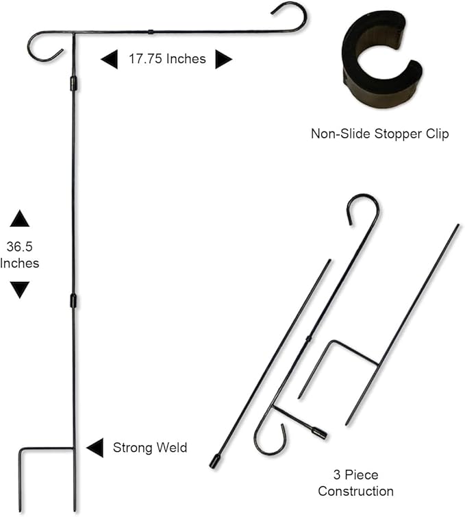 WinCraft Mets Garden Flag with Stand Holder Flagpole
