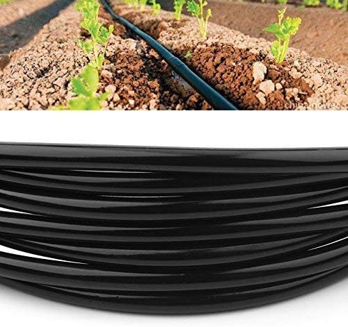 20M PVC Watering Tubing Hose Pipe 4/7mm DIY Micro Drip Irrigation System for Home Garden Yard Lawn Landscape Patio Plants Flowers Water Supply Pipe