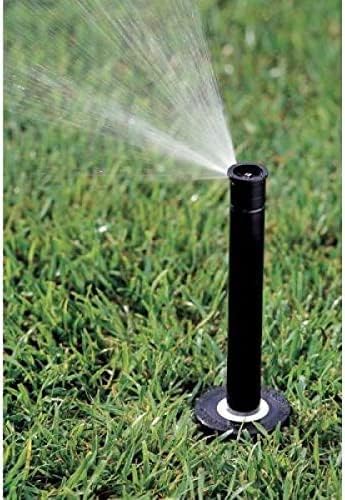 Rain Bird 1806APPRS Pressure Regulating (PRS) Professional Pop-Up Sprinkler, Adjustable 0° - 360° Pattern, 8' - 15' Spray Distance, 6" Pop-up Height, Black