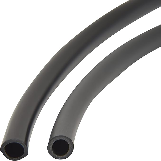 Raindrip 016005P 1/4-Inch Drip Irrigation Supply Tubing, 50-Foot, for Irrigation Drippers, Drip Emitters, and Drip Systems, Black Polyethylene