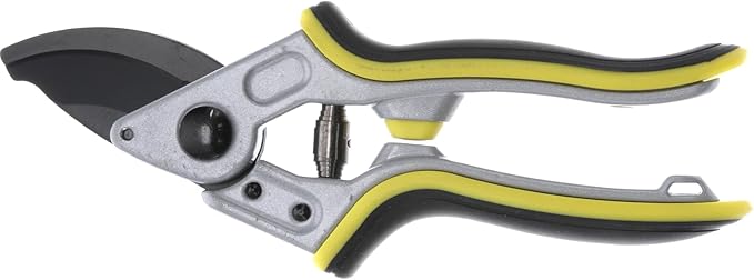 Hawk Hand Pruner | Durable Versatile SK5 High Carbon Steel Blade Secateurs with Ergonomic Non-Slip Grip & 2-Position Spring Lock | for Hunting & Gardening