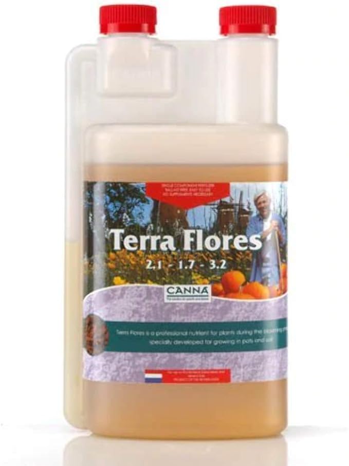 1 Liter - Terra Flores - Soil Bloom Nutrient - CANNA 9110001 by CANNA