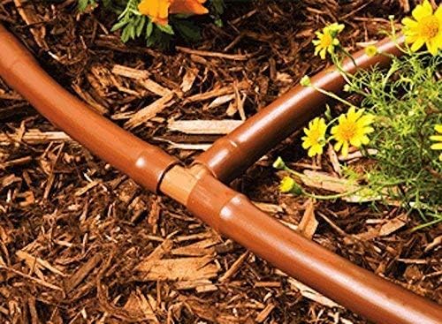 (40 Piece) - Irrigation Fittings Kit for 1/2" Inch Tubing - Tees, Couplings, Elbows, End Cap Figure 8 Plugs - Barbed Connectors (Rain Bird 16mm .520 ID Drip or Sprinkler Systems) (Black Pro Kit)