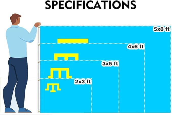 Double Sided Crimea Tatar Flag 4x6FT Crimean Tatars Polyester Banner With 2 Grommets Fade Resistant Vivid Color For Patriotic Festival Events Party Decoration (Crimean Tatars, 4x6FT-3ply)