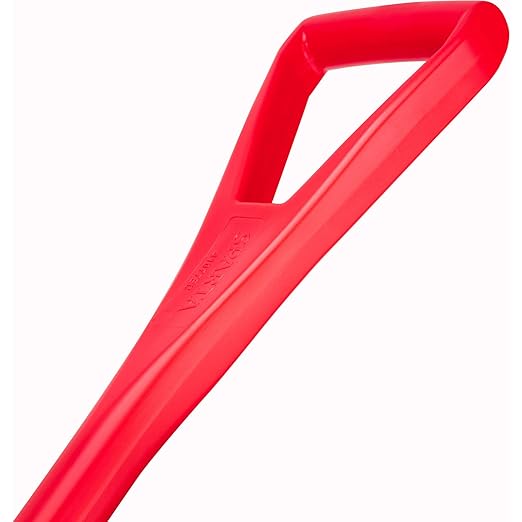 SPARTA 41077EC05 Plastic Sanitary Shovel, Food Safe Plastic Shovel For Commerical Kitchens, 14 Inches, Red