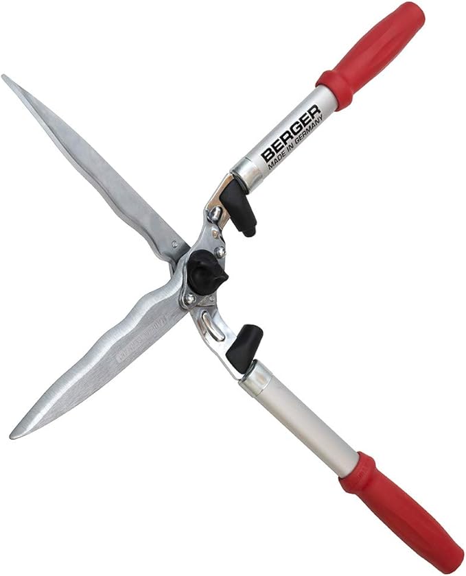 Berger hedge shear comfort 4595 with serrated blades and damper, length 57 cm