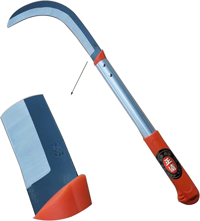 Japanese Weeder, Garden Tools, Scythe, Manual Mowing, Trimming Lawn - 22.83"