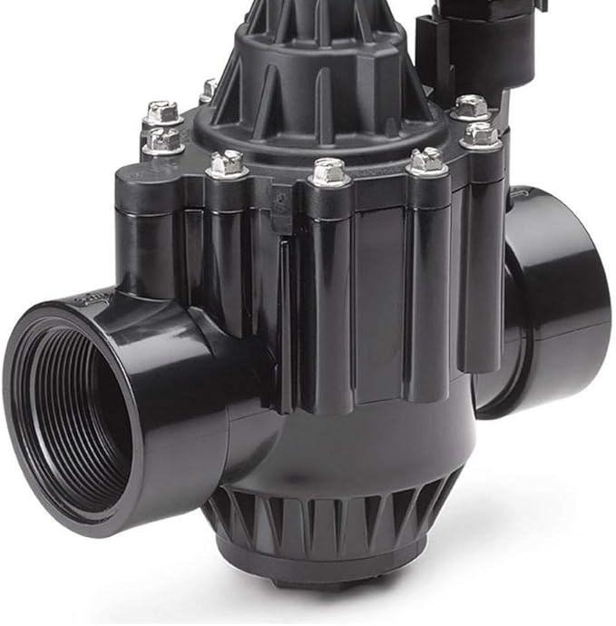 Rain Bird 100PGA 1" Inlet Inline Plastic Commercial Irrigation Valve (2 Pack)
