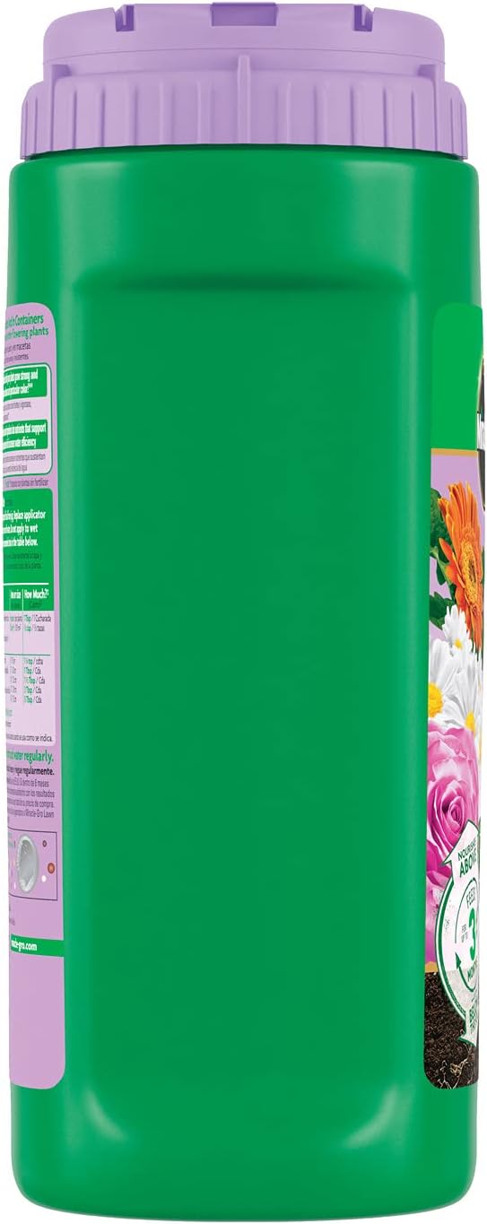 Miracle-Gro Shake 'N Feed Rose & Bloom Plant Food, Plant Fertilizer, 4.5 lbs. (6-Pack)