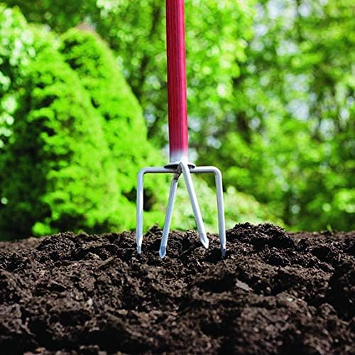 Garden Weasel Garden Claw - Long Handle | Cultivate, Loosen, Aerate, Weed | Gardening Hand Tiller, Twist Weeding Tool, Digging Fork, Cultivator, Soil Loosener | 91316