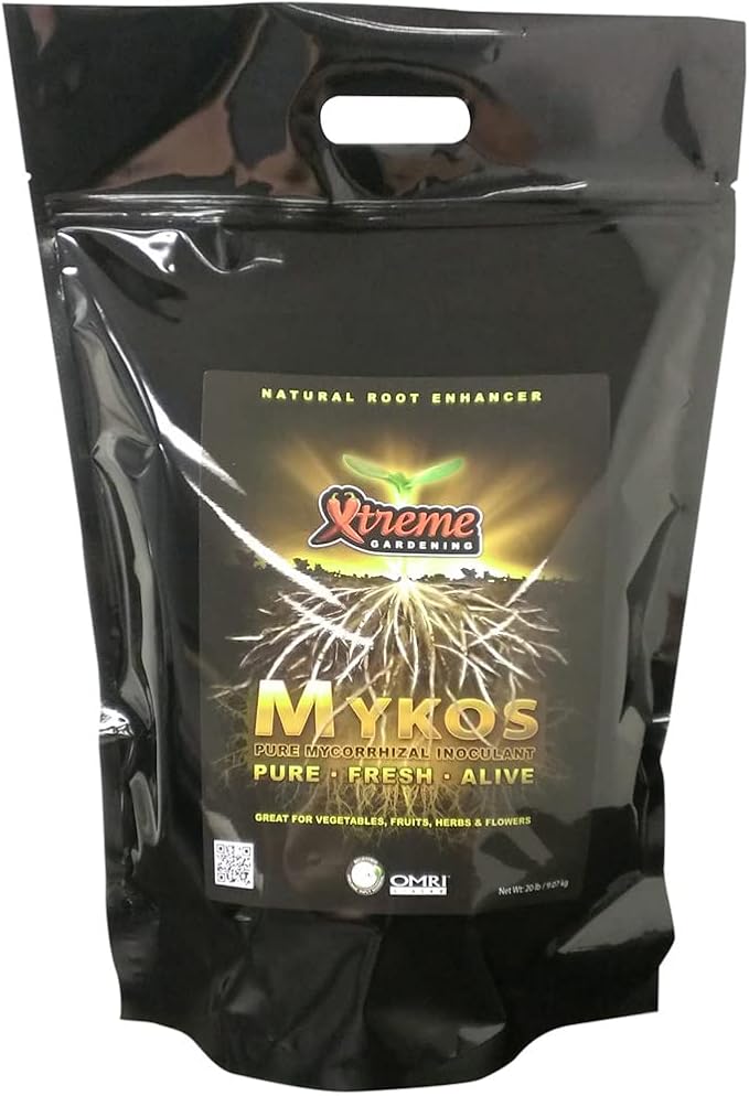 Xtreme Gardening HGC721210 Mykos Mycorrhizae Granular Hydroponic Root Enhancer, 20 lb