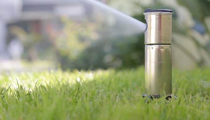 Rain Bird 52SA Simple Adjust Stainless-Steel Gear Drive Rotor, Adjustable 40° - 360° Pattern, 25' - 50' Spray Distance