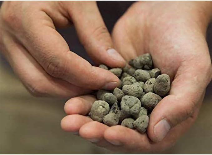 GEOLITE GMGC45L Clay Pebble Grow Media, Gray, 1.5 Cu. Ft.