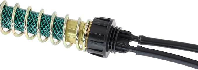 1/4 Inch Drip Irrigation Tubing to 3/4 Inch Garden Faucet Adapter 4PCS Water Drip Hose Adapter Connectors and Fittings with Washers