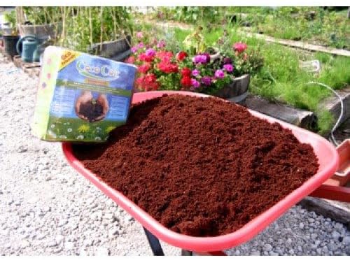 Nature's Footprint Coco Coir New CASE Packs 250g/40 Count Renewable Soil Addition for Potted Plants, Gardens, Composting and Pet Bedding, Composting Toilets, and More Makes up to 50 Gal expanded