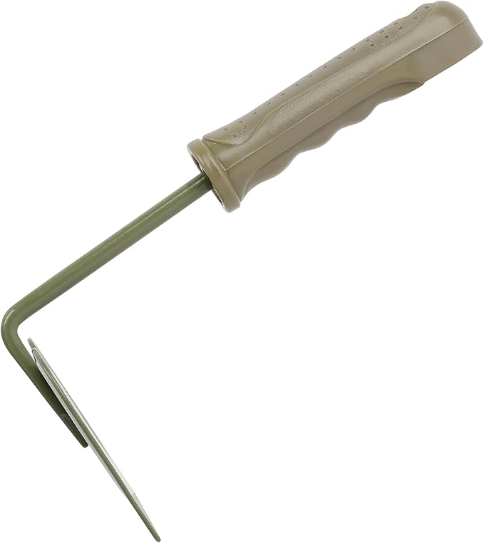 Worth Garden Hand Hoe - Carbon Steel Head with Powder Coating, PE Handle - Gardening Hand Tool - T302A00