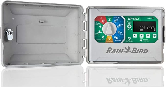 Rain-Bird Controller Indoor Outdoor Lawn Irrigation Sprinkler Timer ESPME3 (Controller Only)