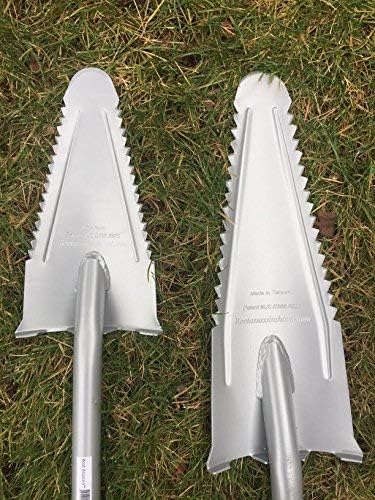 ROOT ASSASSIN 32" Mini Garden Shovel/Saw - The Original & Best Award Winning Combo Gardening Spade Tool, Yard, Root, Stump, Tree Removal, Landscaping, Trimming Specialized Digging (32" Shovel/Saw)