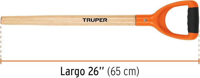 Truper MG-PY-P Replacement Handles for Long D-Handle Shovels 26" (66cm)