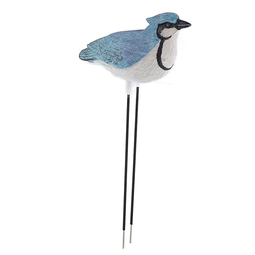 Watering Alarm Bird Plant Soil Tester, Hygrometer Sensor Gardening Tool, for Planter Water Remind Warining Alert(Battery Included)(Blue)