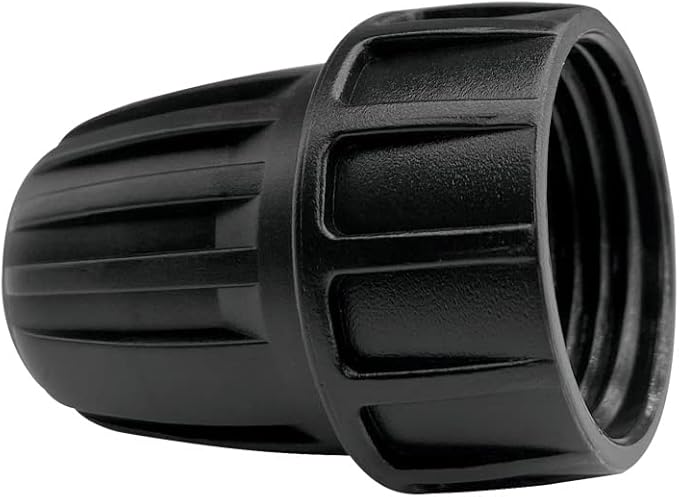 5 Pack 1/2 Inch Drip Irrigation Tubing to Faucet/Garden Hose Adapter, 3/4" GHT to 1/2" Drip Irrigation Fittings, Plastic 3/4 Inch Faucet Connector Garden Hose Adapter