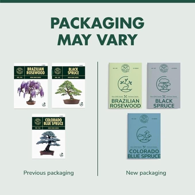 Bonsai Tree Kit - Grow 3 Mini Bonsai Trees, Indoor Plant Growing Kit - Bonsai Starter Kit with Bonsai Seeds, Soil, Planters & Shears, Gardening Gifts for Women, Fathers Day Gardening Gifts