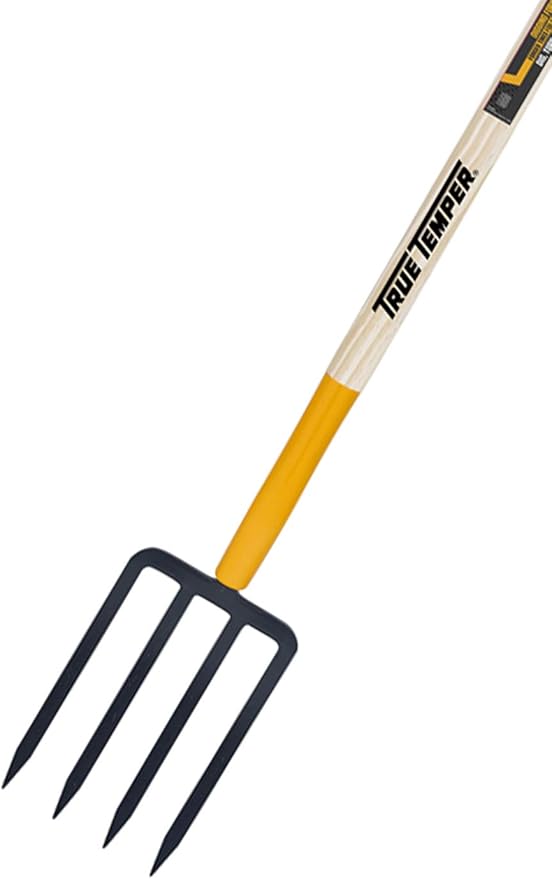 AMES The Companies, Inc 2812200 True Temper 4-Tine Forged Spading Fork
