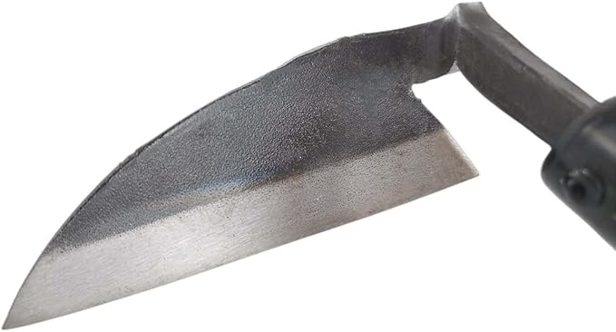 BOHAI Weeding Sickle, Japanese Style Sickle Garden Hoe Hand Weeder Tool Very Sharp Edge(Full Size)