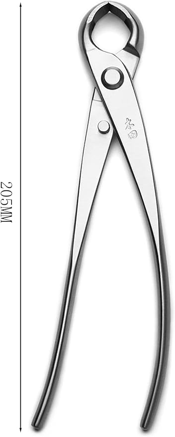 Bonsai Knob Cutter Round Edge Cutter Professional Grade Branch Cutter Alloy Steel Bonsai Tools Equip With Tool Bag (MT-KC-205)