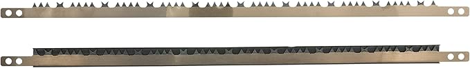 Hooyman Bow Saw with Heavy Duty Construction, Ergonomic No-Slip H-Grip Handle, Impulse-Hardened Teeth, SK5 Steel Blade, and Blade Tension Knob for Land Management, Yard Work, Gardening, and Outdoors