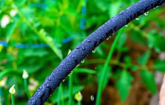 Watex Home Irrigation, Soaker Hose, 50 ft. Weeping hose, water-efficient irrigation, saving water by 60%