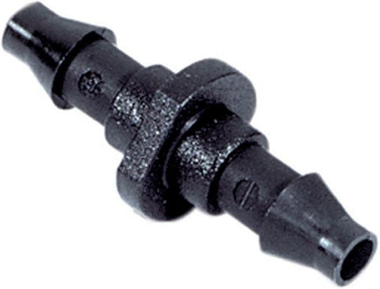 USA MADE (100-Pack) Universal Drip Irrigation Barb Connector Coupling Tubing Line Connector Insert for Hydroponics - Rain, Garden Watering (Coupling)