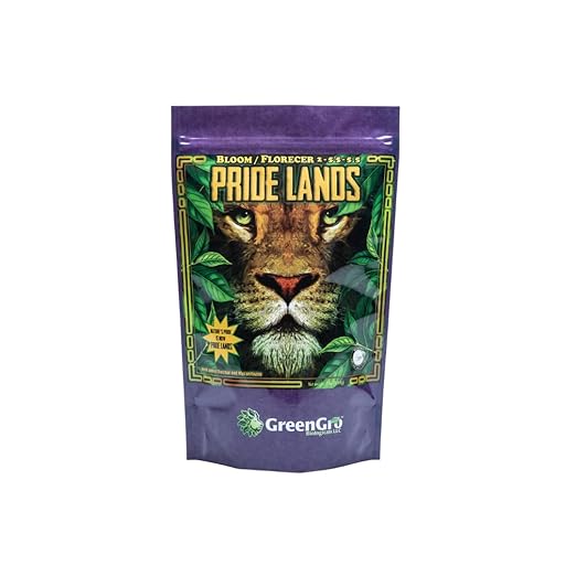 Pride Lands Premium Organic Bloom Fertilizer with NO Fillers, Bigger Buds and Flowers, Brighter Plants with Our Complete Bloom Nutrients, Recharge Soil and Boost Growth with Optimal Blend of NPK, 2 lb