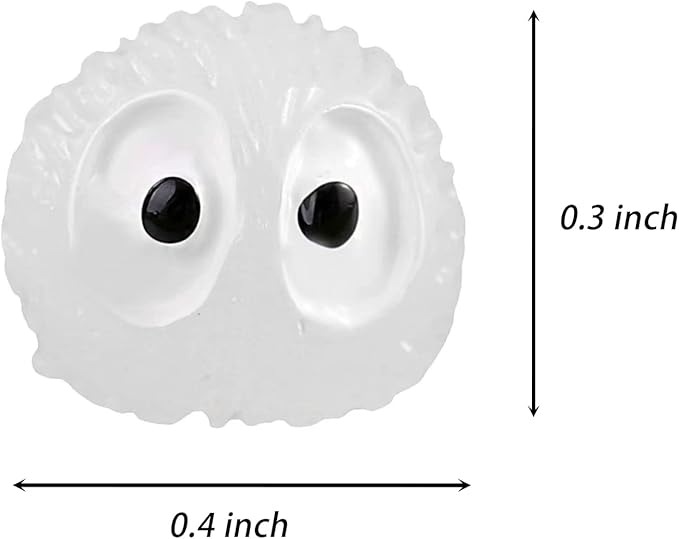 8pcs Plants Magnets Tiny Dust Bunnies Pins Charms Funny Potted Plant Safe Magnets Cute House Plant Accessories,Christmas Decoration Gift for Plants Lovers