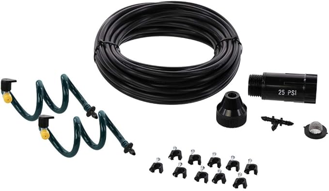 Orbit 56311 Hanging Basket Drip Irrigation Drip Watering Kit with Flex Misters,Black