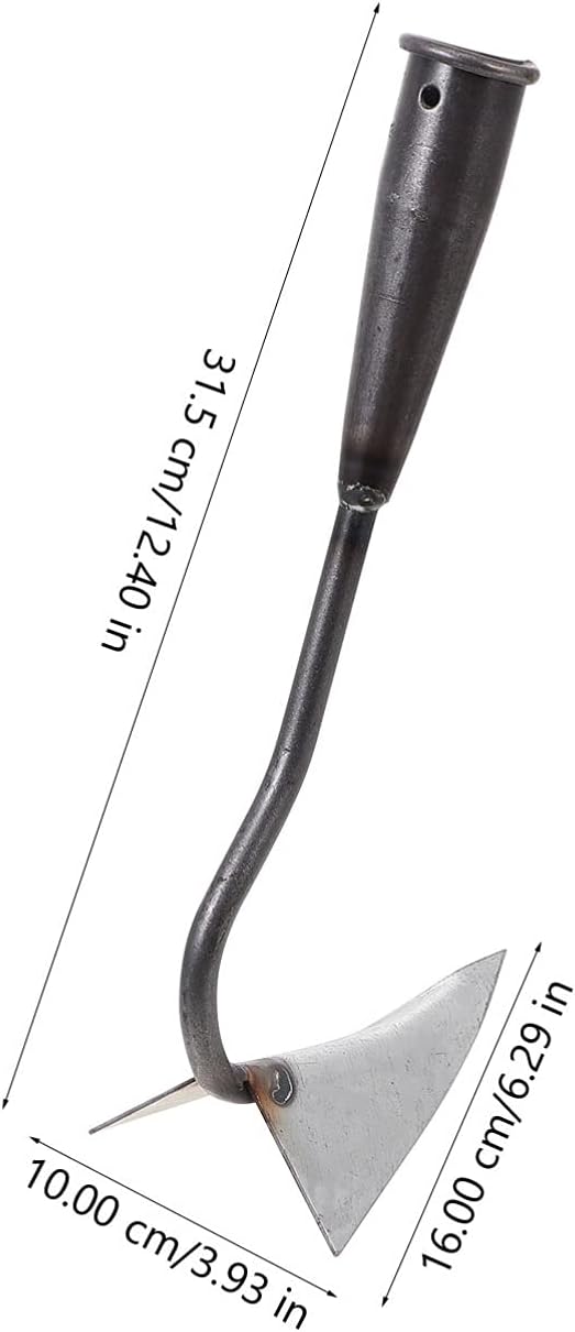 DOITOOL Hand Tools Hand Tools Hand Tools Garden Hoe for Weeding Planting Digging Hoe for Soil Leveling and Other Gardening Work Lawn Dethatcher Lawn Dethatcher Lawn Dethatcher