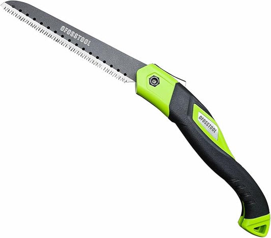 Branches Cut Hand Saw,7” Folding Bushcraft Saw,Pruning Saw with SK5 High Carbon Steel Blade Silky Pocketboy Saw for Tree Trimming,Wood Cutting, Camping Tool, Backpacking Saw, Landscaping Tool